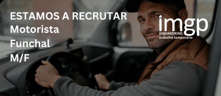 Motorista (Carrinha de 9 Lugares)